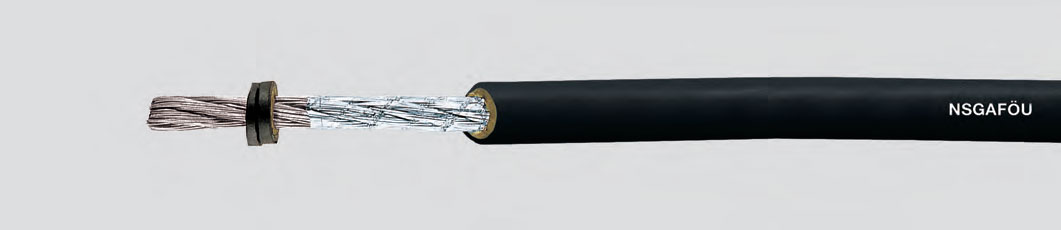 3кВ Специальный одножильный шланговый кабель, сертифицирован VDE, выдерживает короткие замыкания и защищен от замыкания на землю при напряжении до 1000 В